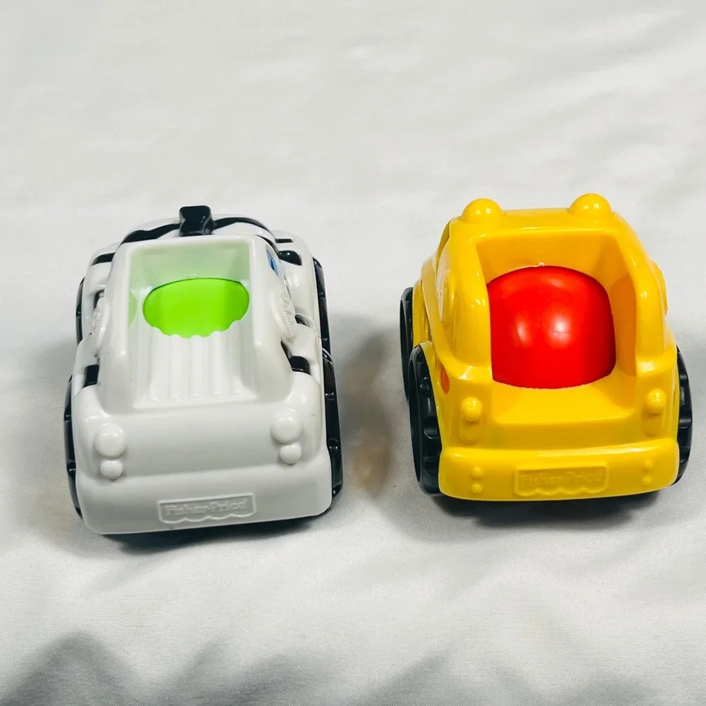 Fisher-Price Lil Zoomers Zebra and Giraffe Animal Trucks Replacement‎ Set of 2
